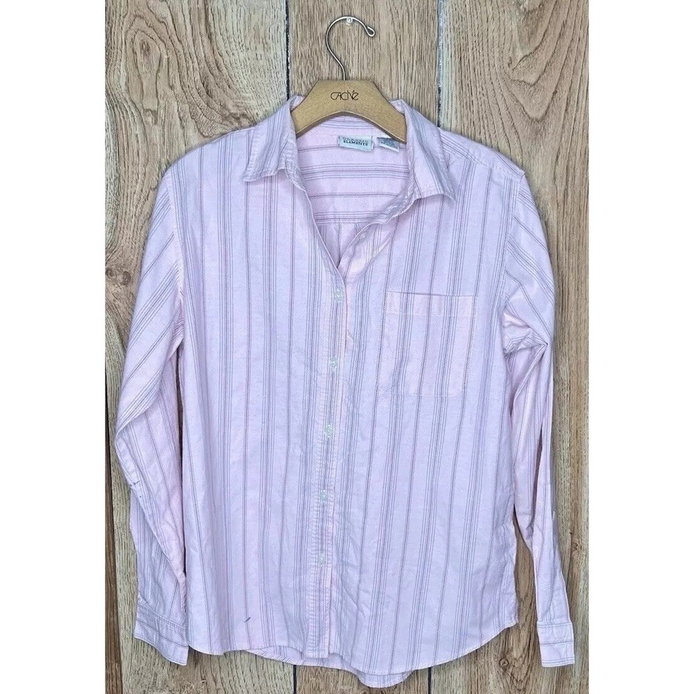 Classic Elements Size 10‎ Long Sleeve Men's Striped Casual Shirt Collared